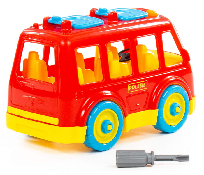 Polisie ATTP71248 Take-apart Bus Toy for Kids - Zoom Image