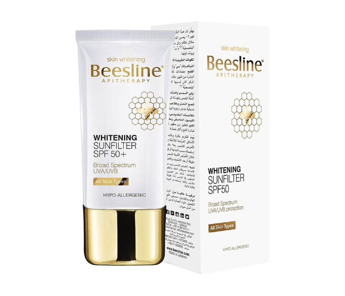 Beesline 60ml SPF50 Plus Whitening Sun Filter - Zoom Image