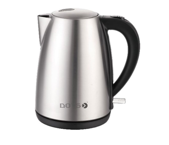 Dots KDS-008 1.7 Liter 2200W Cordless Stainless Steel Kettle - Silver - Zoom Image