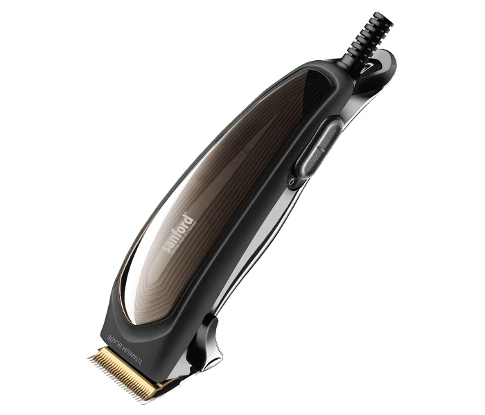 Sanford SF9733HC 6.5 Watts Hair Clipper - Black and Gold - Zoom Image