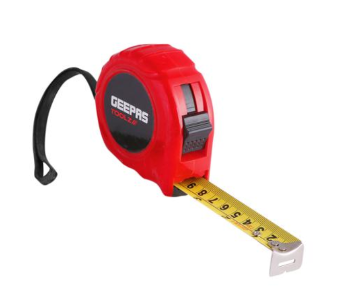 Geepas GT59129 3M Measuring Tape - Red - Zoom Image 1