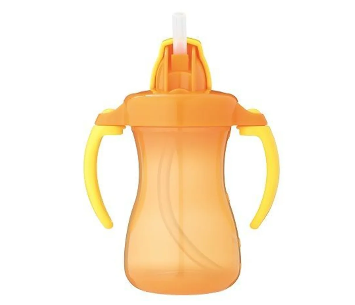 Pigeon 150ml Petite Hanging Type Straw Bottle - Orange - Zoom Image 2