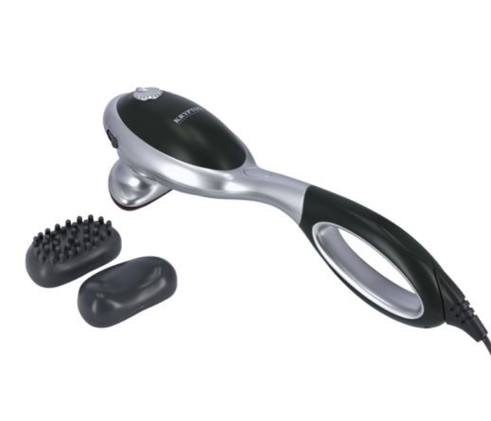 Krypton KNM6233 Handheld Percussion Massager with 3 Speed Settings- Black and Silver - Zoom Image 5