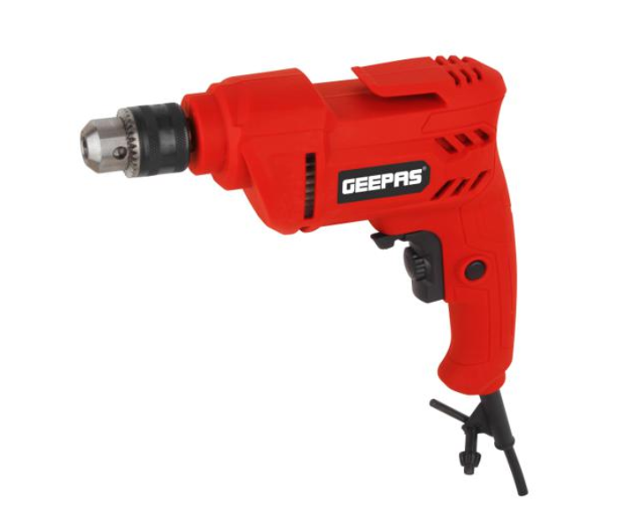 Geepas GRD0500 500W Electric Drill - Red - Zoom Image 1