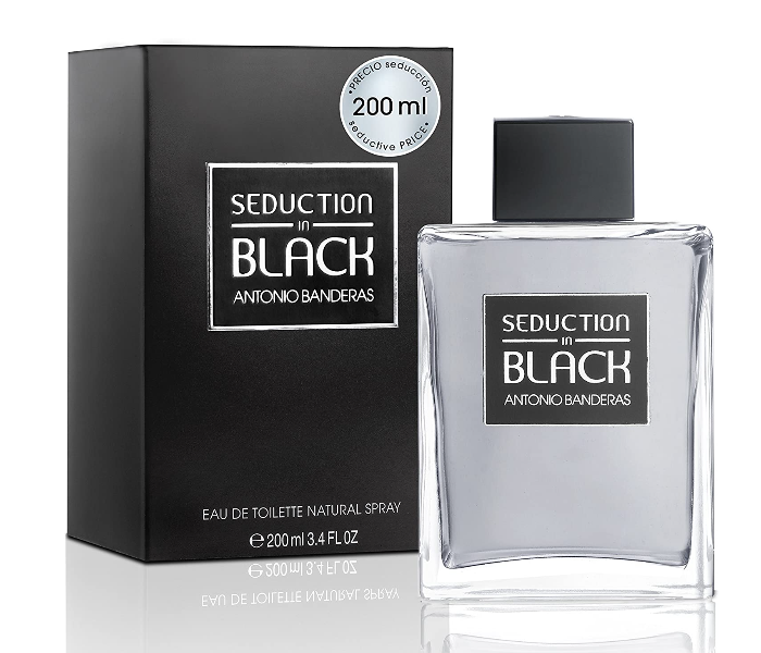 Antonio Banderas Seduction In Black 200ml Eau De Toilette for Men - Zoom Image