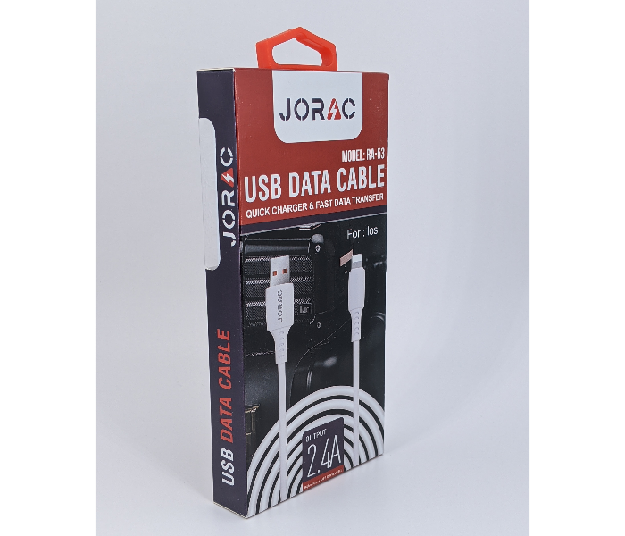 Jorac CA-56 Lightning Cable -White - Zoom Image 3