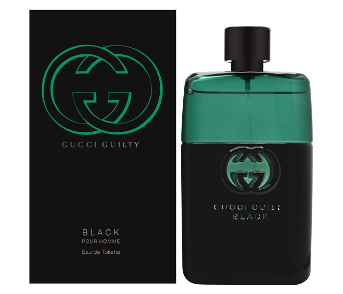 Gucci 90ml Guilty Black Pour Homme Eau de Toilette for Men - Zoom Image 1