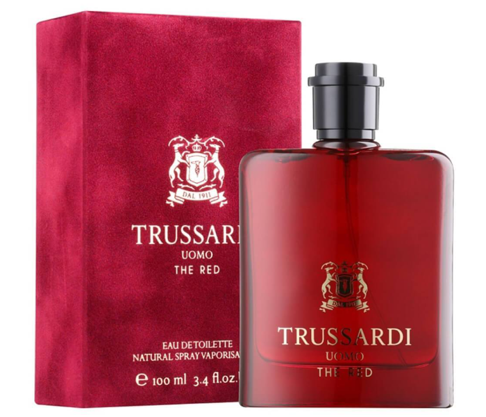 Trussardi 100ml Uomo The Red Eau De Toilette for Men - Zoom Image 1