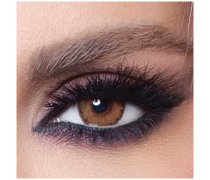 Bella Glow Contact Lens - Radiant Brown - Zoom Image