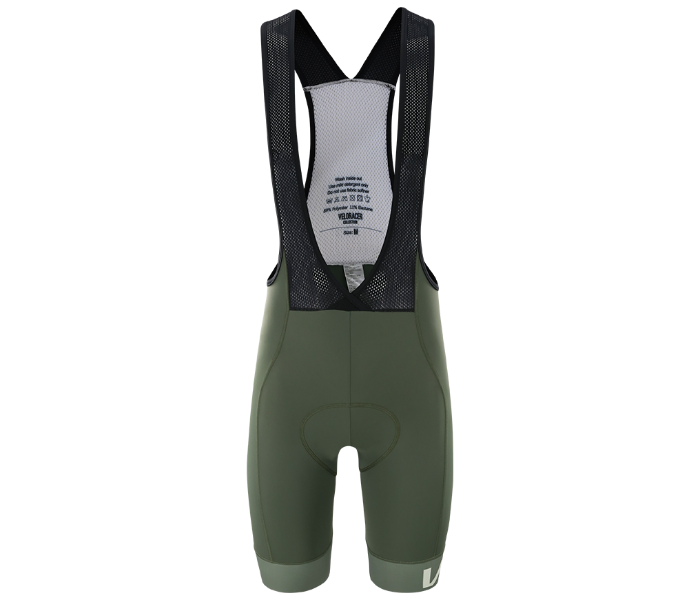 Veloracer Velo Pro XS Bib Shorts- Olive - Zoom Image 1