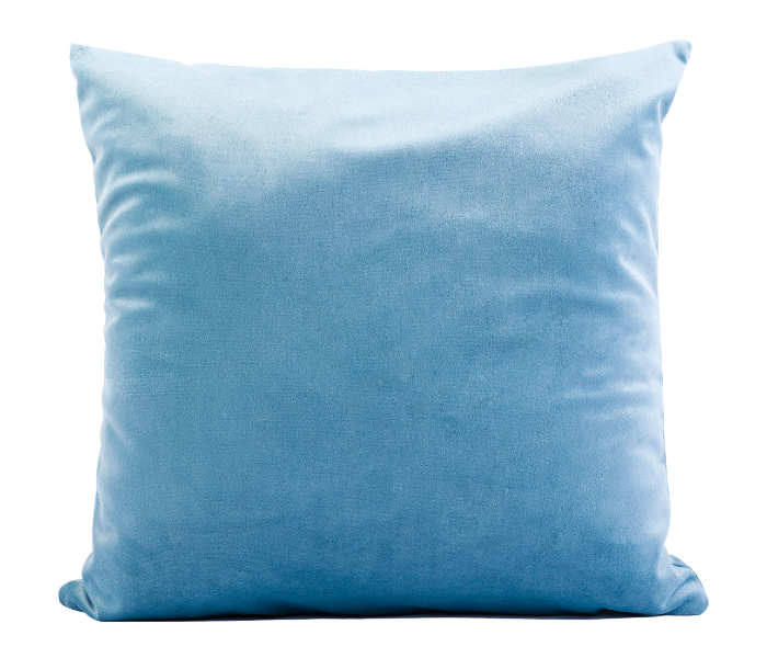 Parry Life PLCH9954L Decorative Velvet Cushion Pillow- Blue - Zoom Image 1