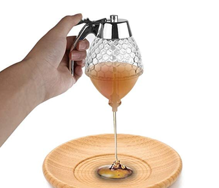 8 Ounce Honey Dispenser with Storage Stand - Zoom Image 1