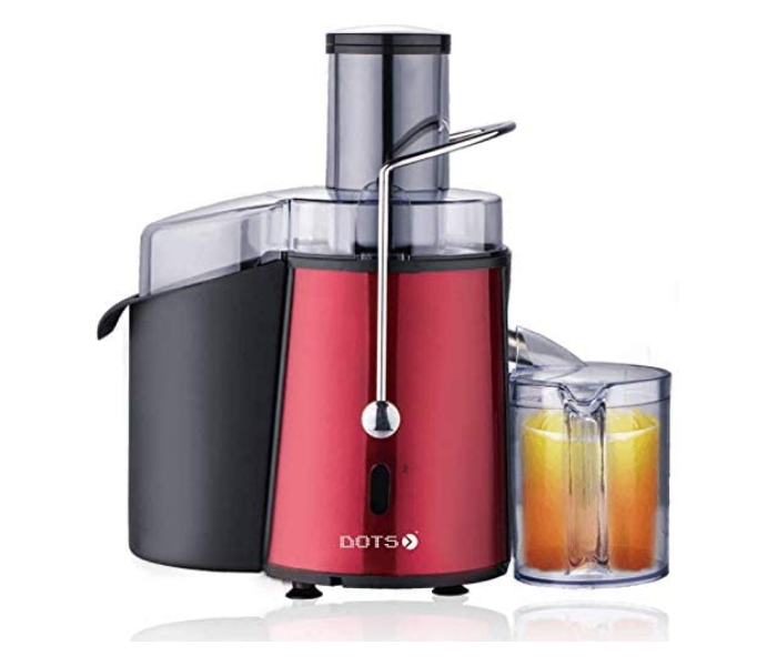 Dots JCD-80A 2 Liter 850W Stainless Steel Micro Mesh Filter Pulp Container and 1 Liter Juicer Jar - Zoom Image