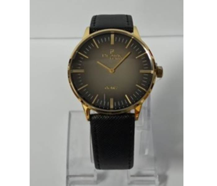 Clark Ford CW71236M Regal Analog Watch for Men - Black and Gold - Zoom Image