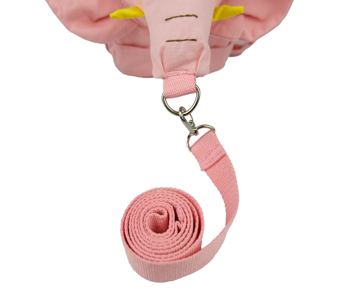 KidLe 9001 Childrens Anti-Lost Backpack with Baby Traction Rope - Pink - Zoom Image 2