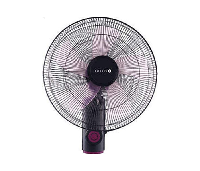 Dots TFW-B10 60W 16 Inch Wall Fan - Black - Zoom Image