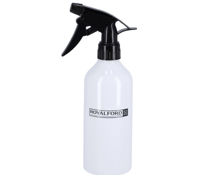 Royalford RF9527 450ML Aluminized Plastic Spray Bottle-White - Zoom Image 1