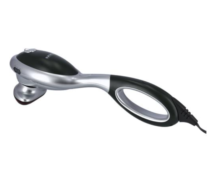 Krypton KNM6233 Handheld Percussion Massager with 3 Speed Settings- Black and Silver - Zoom Image 1