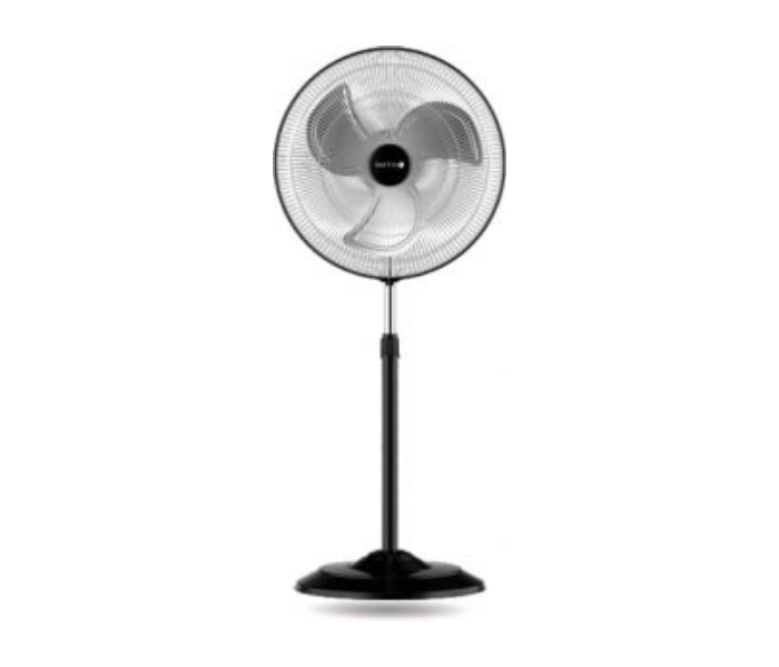 Dots TF-7920H 20 Inch Aluminium Blade Stand Fan - Black - Zoom Image