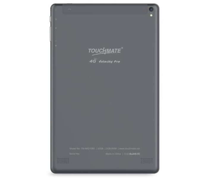 Touchmate10.1 inch 3GB RAM 32GB 4G Calling Quad Core Tablet - Black - Zoom Image 2