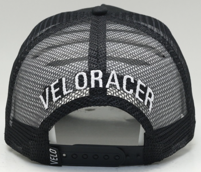 Veloracer Velo Trucker Cap Large- Black - Zoom Image 4