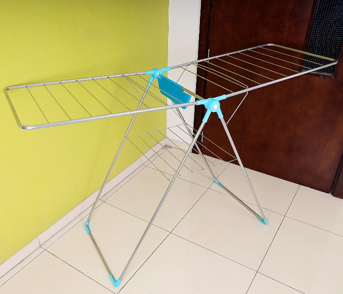 Royalford RF7137 Large Folding Clothes Airer - Silver - Zoom Image 2