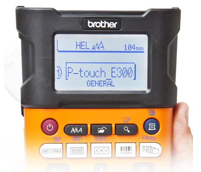 Brother PTE300VP Handheld Electrical Label Printer - Zoom Image 4