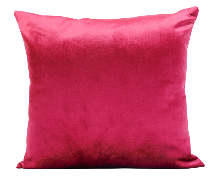 Parry Life PLCH9954R Decorative Velvet Cushion Pillow- Red - Zoom Image 1