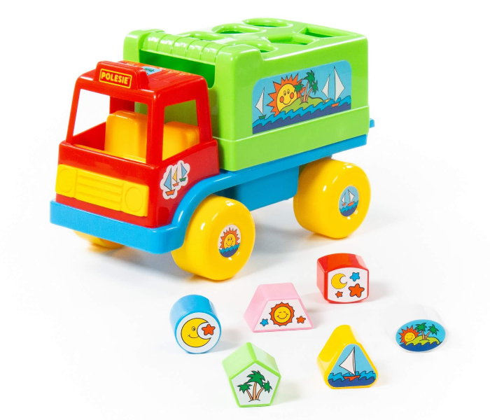 Polisie ATTP5984 Shape-and-Sort Truck Toy for Kids - Zoom Image