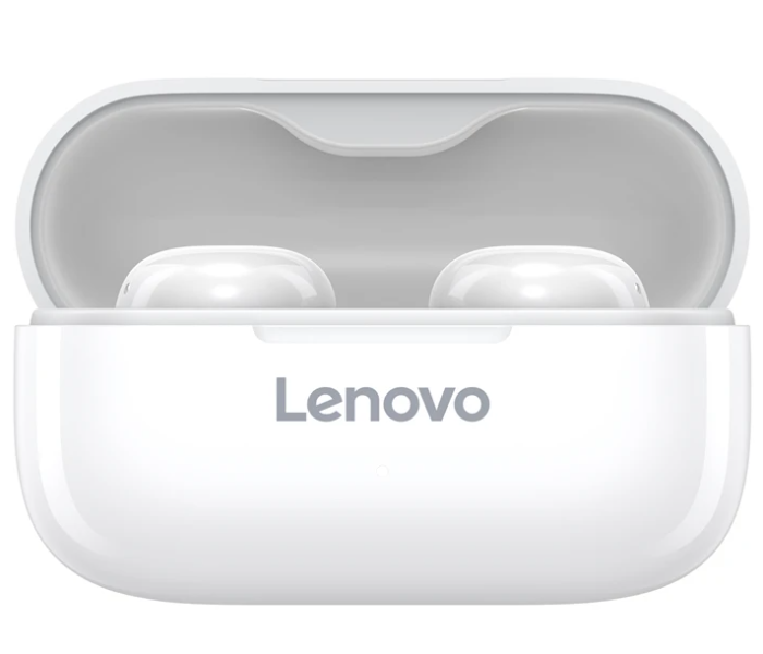 Lenovo LP11 TWS Earphones Wireless bluetooth V5.0 Headphones Stereo Noise Reduction 300mAh In-Ear Sports Earbuds with Charging Case - White - Zoom Image 1