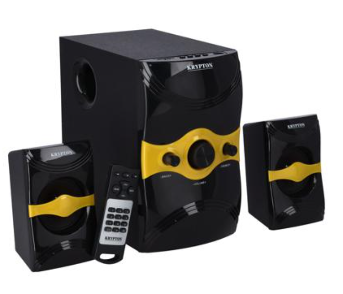 Krypton KNMS5200 2.1 CH Home Theater System- Black - Zoom Image 3