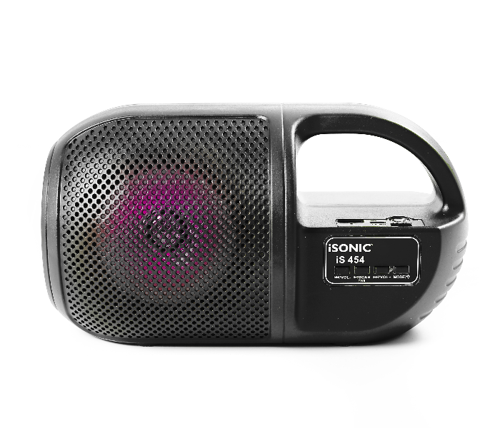 iSonic IS 454 Rechargeable Bazooka Speaker - Black - Zoom Image 1