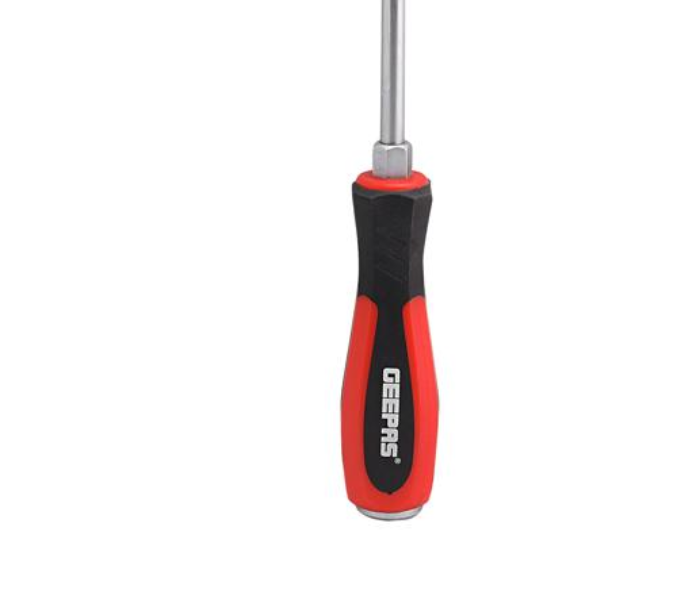 Geepas GT59220 250mm Metal Head Screwdriver - Red and Black - Zoom Image 2