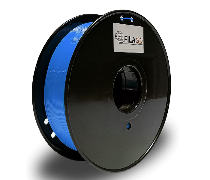 Fila3D 1.75mm Rubber 1Kg 3D Printer Filament - Blue - Zoom Image 2