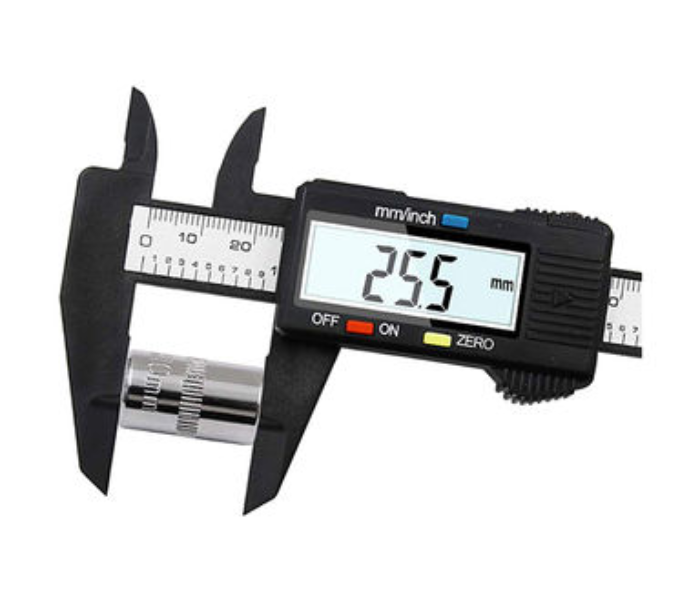 Digital LCD Electronic Carbon Micrometer - Black  - Zoom Image 3