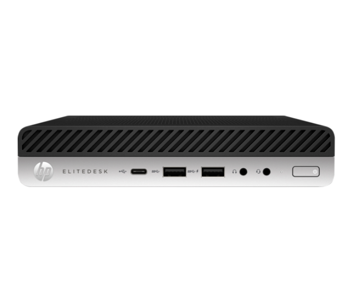 HP EliteDesk 705 G4 5KA94UC AMD Ryzen 5 PRO Processor 8GB DDR4 256GB SSD Integrated AMD Radeon Graphics Windows 10 Pro 64 - Black - Zoom Image 1