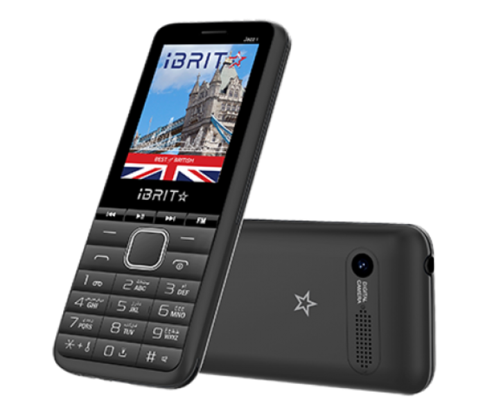 Ibrit Star Jazz 1 2.4inch Dual Sim Cellphone - Black - Zoom Image 2