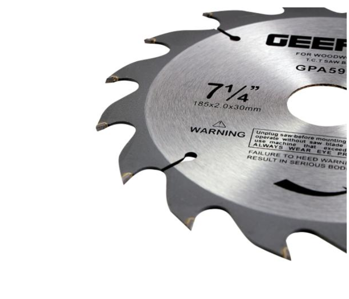 Geepas GPA59208 Circular Saw Blades - Silver - Zoom Image 3