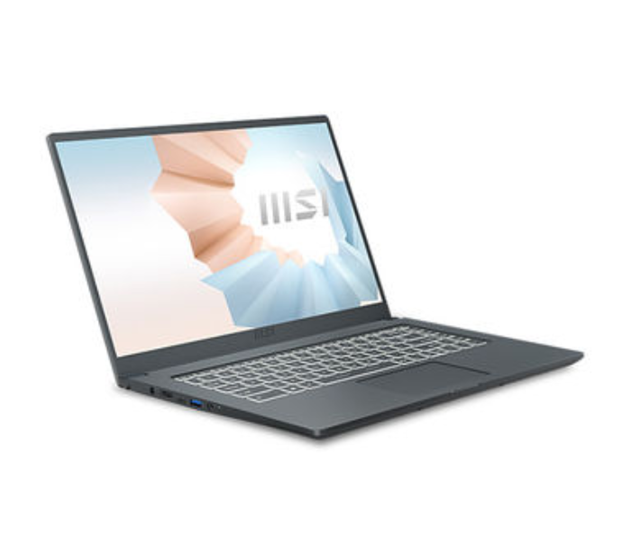 MSI Modern 14 B10MW 14-Inch Display Core i3-10110U Processor 4GB RAM 256GB Storage Intel UHD Graphics - Carbon Grey - Zoom Image 3