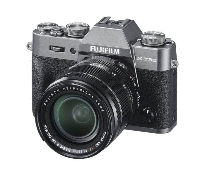 Fujifilm X-T30 Mirrorless Digital Camera Body with 18-55mm Lens - Silver - Zoom Image 2