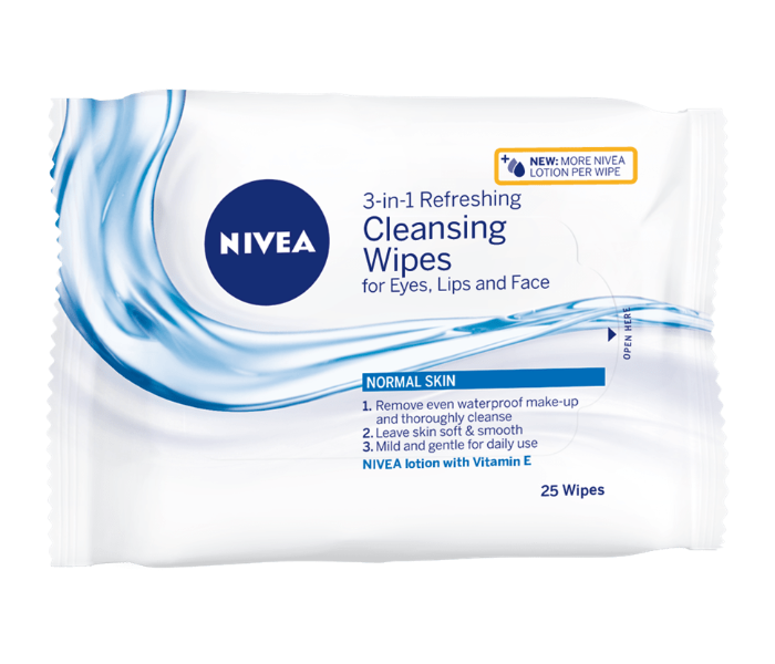 Nivea Refreshing Cleansing Wipes - Zoom Image