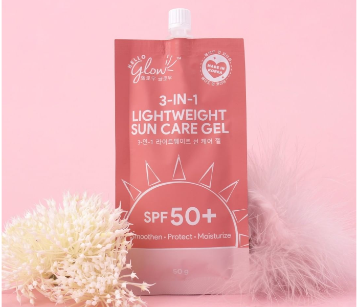 Hello Glow 50g 3 in 1 Lightweight Sun Care Gel - Zoom Image