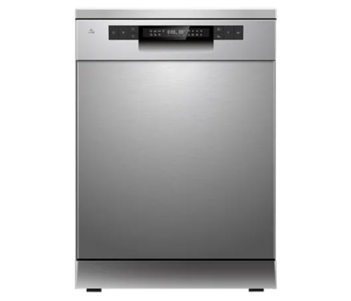 Evvoli EVDW-153H-S 7 Programs 15 Place 3 Baskets Electric Dishwasher - Silver - Zoom Image 1