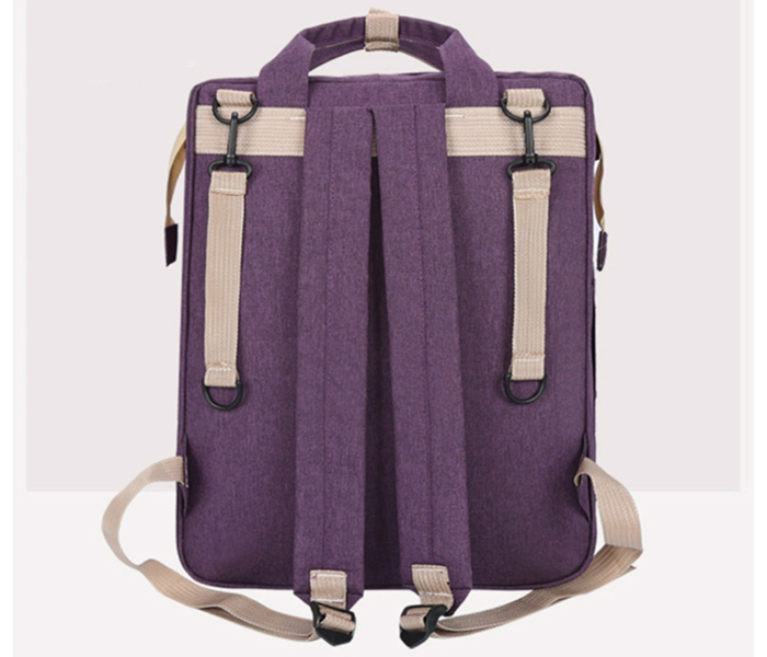 KidLe 1038 Baby Folding Bed Backpack - Violet - Zoom Image 2