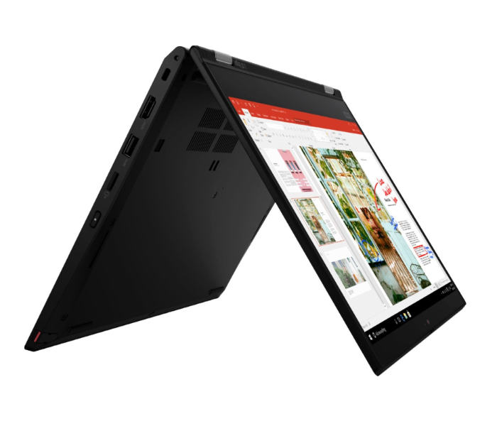 Lenovo L13 Yoga 13.3 Inch 8GB RAM 512GB SSD Intel Core i5-10210U FP Reader + Pen Windows 10 Intel UHD Graphics ThinkPad Touchscreen – Black - Zoom Image 2