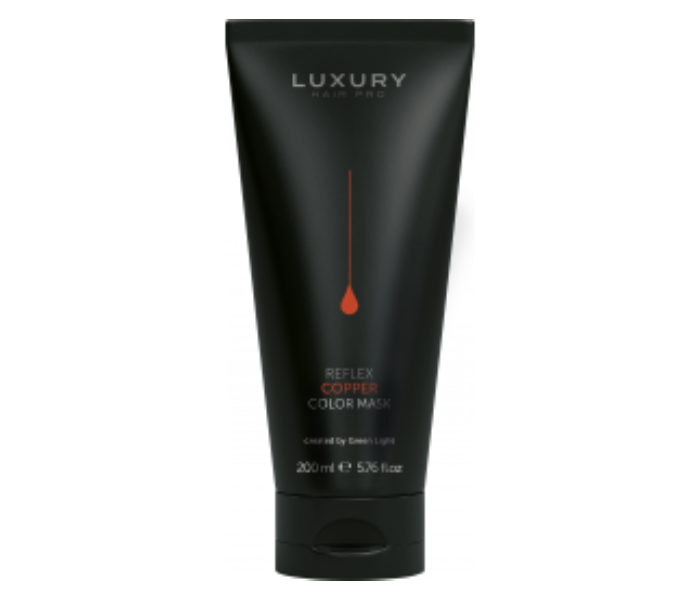 Luxury Hair Pro 200ml Colour Mask - Reflex Copper - Zoom Image