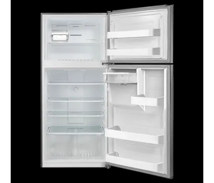 Evvoli EVRFM-648MSS 800 Liters Double Door Top Mount Refrigerator - Silver - Zoom Image 2