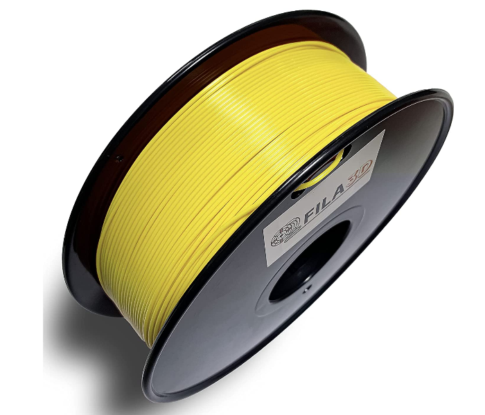 Fila3D 1.75mm TPU 1Kg 3D Printer Filament Transparent - Yellow - Zoom Image 3