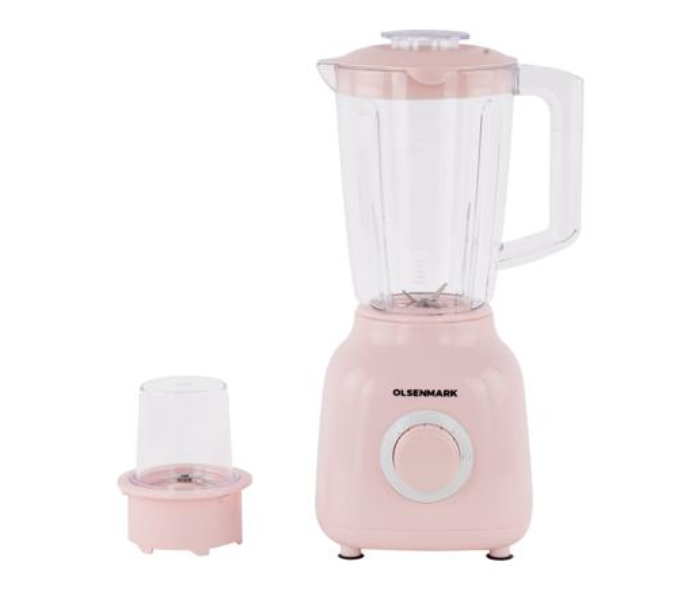 Olsenmark OMSB2414 350 Watts 2 in 1 Blender - Pink - Zoom Image 1