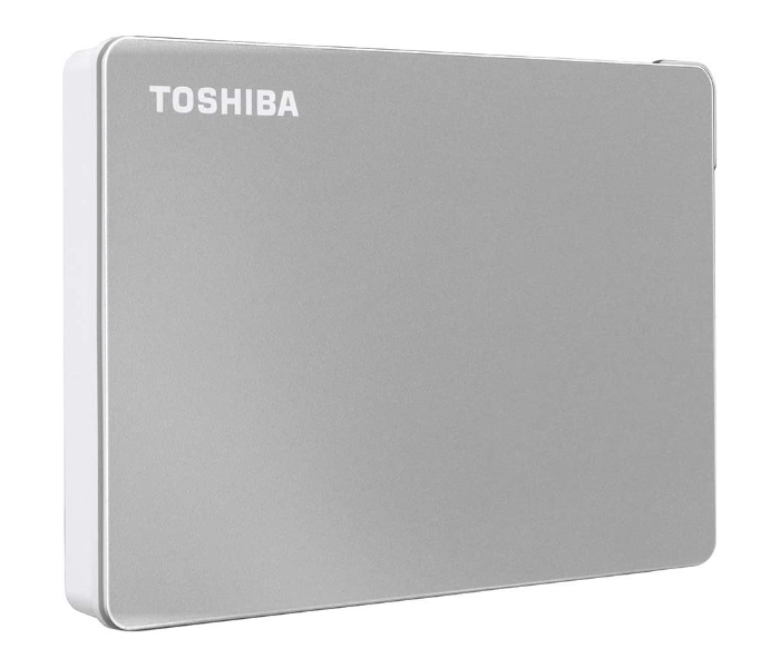 Toshiba HDTX140ESCCA 4TB Canvio Flex Portable Hard Drive - Silver - Zoom Image 2